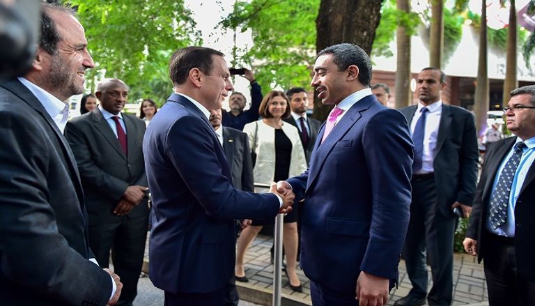 عبدالله بن زايد يفتتح قنصلية الإمارات في ساوباولو