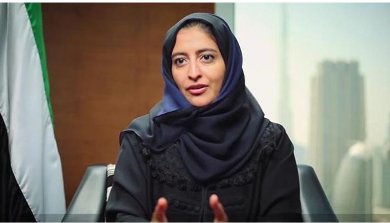 نجلاء العور وزيرة تنمية المجتمع الإماراتية