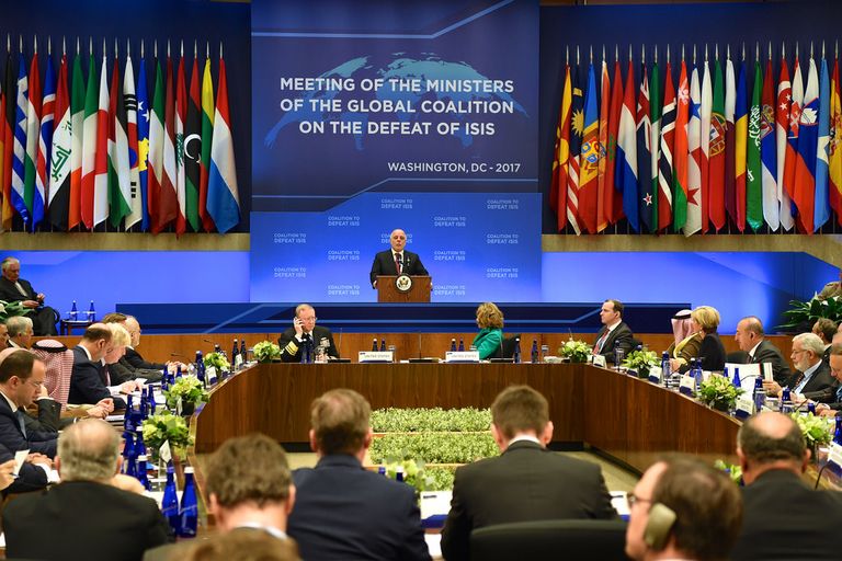 الاجتماع الوزاري للتحالف الدولي ضد تنظيم داعش