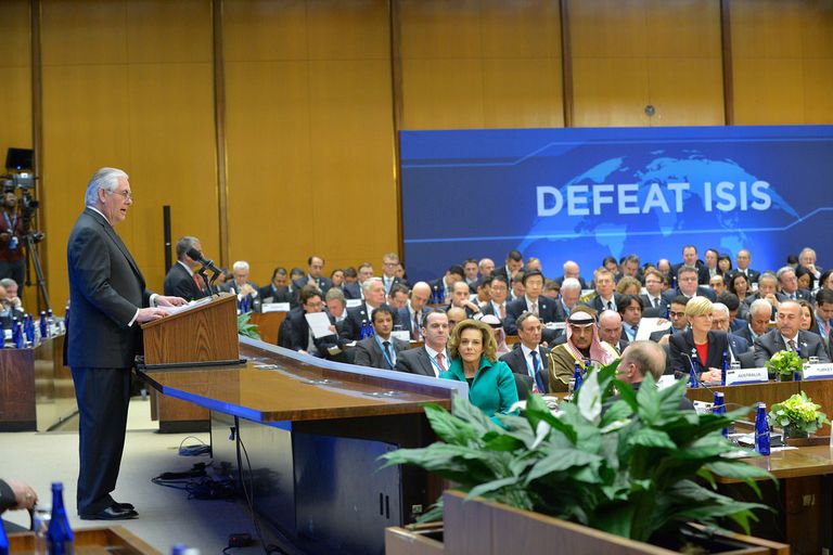 الاجتماع الوزاري للتحالف الدولي ضد تنظيم داعش