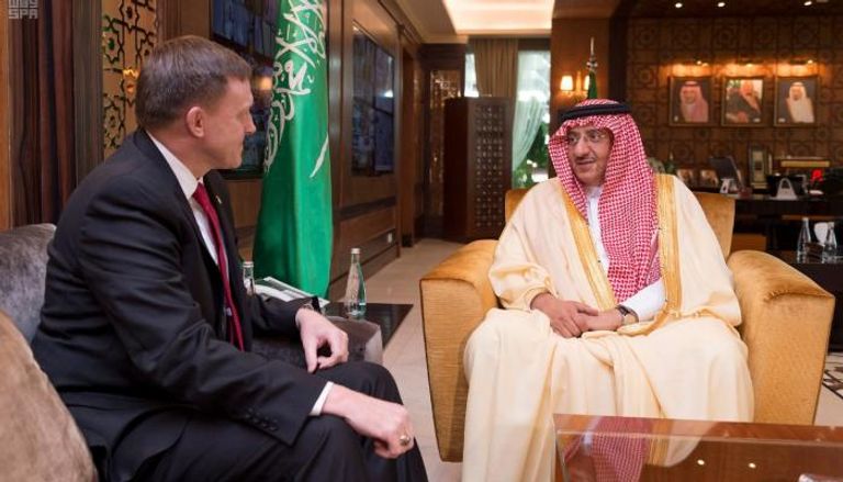 لقاء الأمير محمد بن نايف مع مدير وكالة الأمن القومي الأمريكي