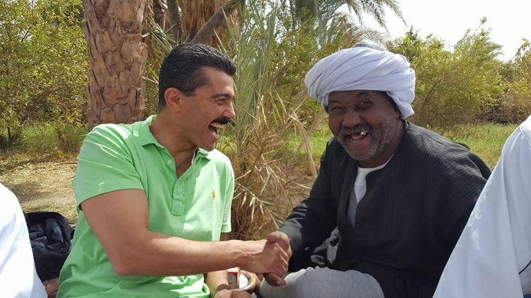 خالد النبوي في الكواليس