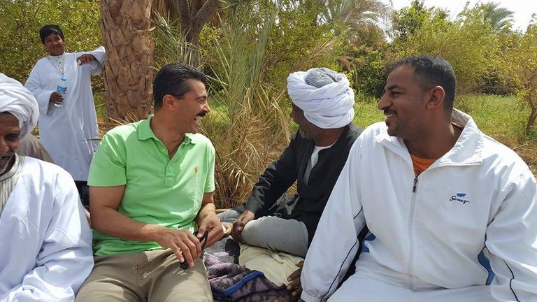خالد النبوي في الكواليس