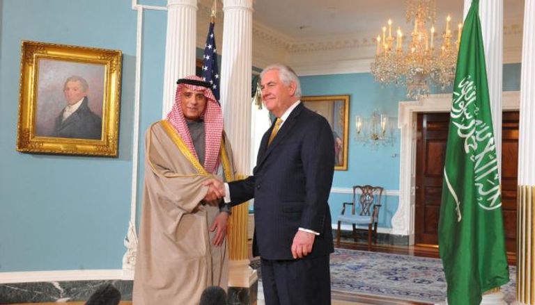 وزير الخارجية الأمريكي، يستقبل نظيره السعودي