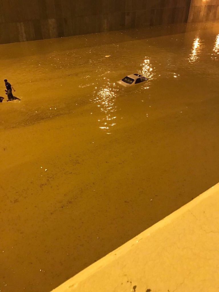 الأمطار فى الكويت