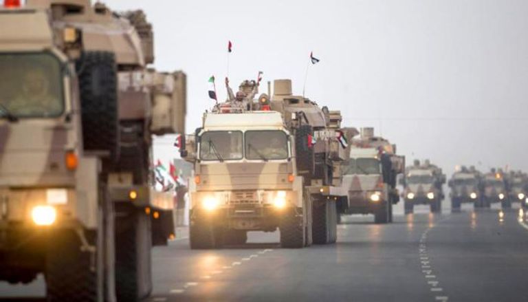 جانب من قوات التحالف العربي لدعم الشرعية في اليمن