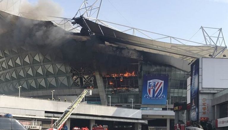 صورة من الحريق