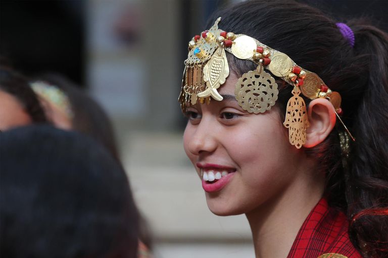 عرض فني تراثي على هامش معرض تونس الدولي للكتاب