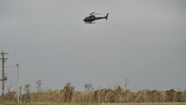 معدات الجيش تصل لمواقع الإعصار (الفرنسية)