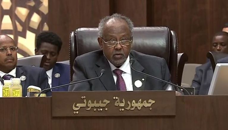 الرئيس الجيبوتي إسماعيل عمر جيلة في القمة العربية الـ28 بالأردن