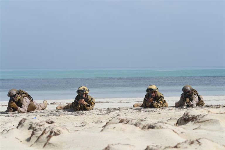 ختام التمرين العسكري