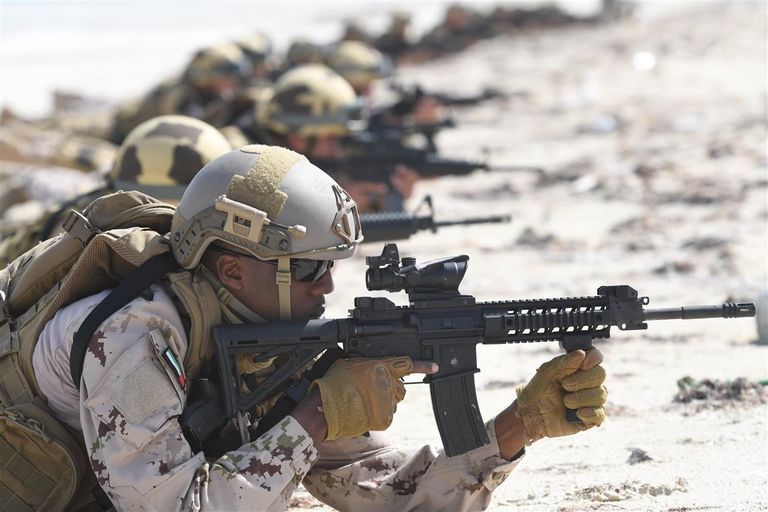 ختام التمرين العسكري