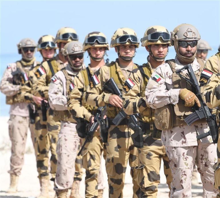 ختام التمرين العسكري