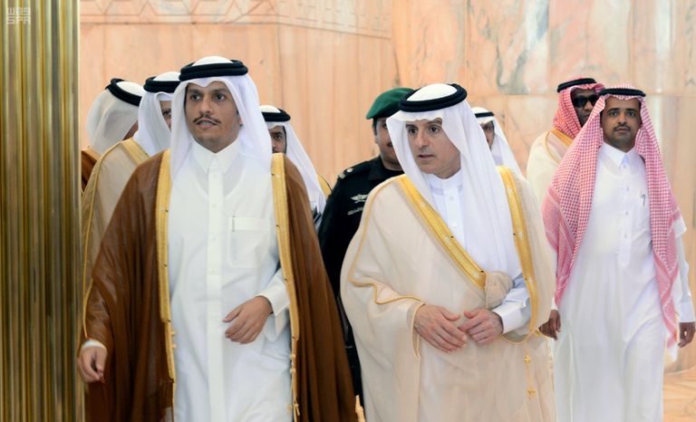 الجبير يستقبل الدكتور سلطان بن أحمد الجابر، وزير الدولة بدولة الإمارات