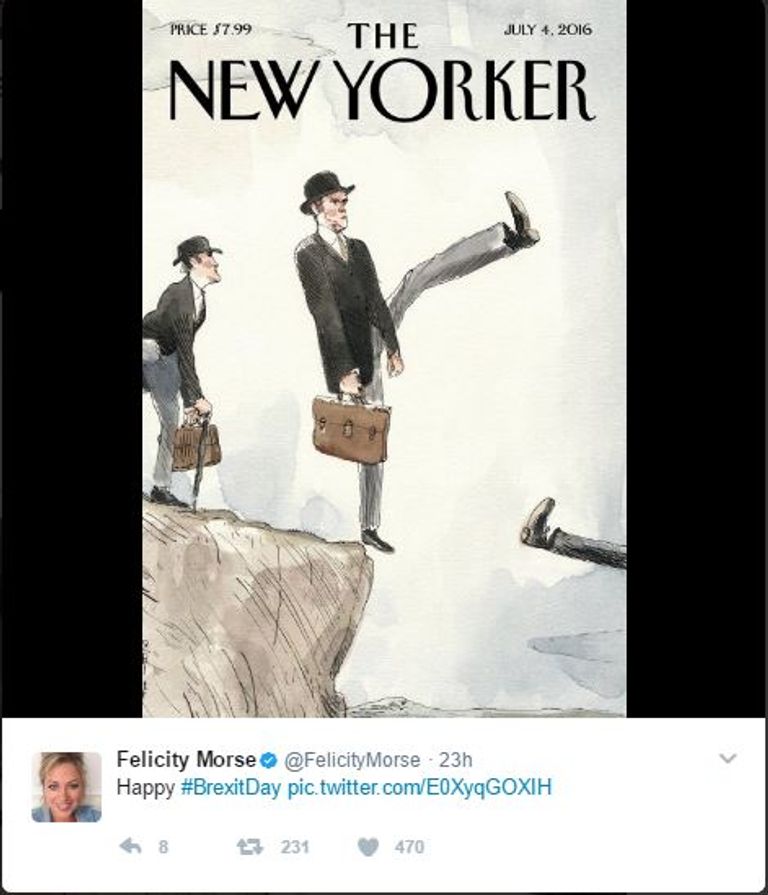 رسامو كاريكاتير يسخرون من تيريزا ماي