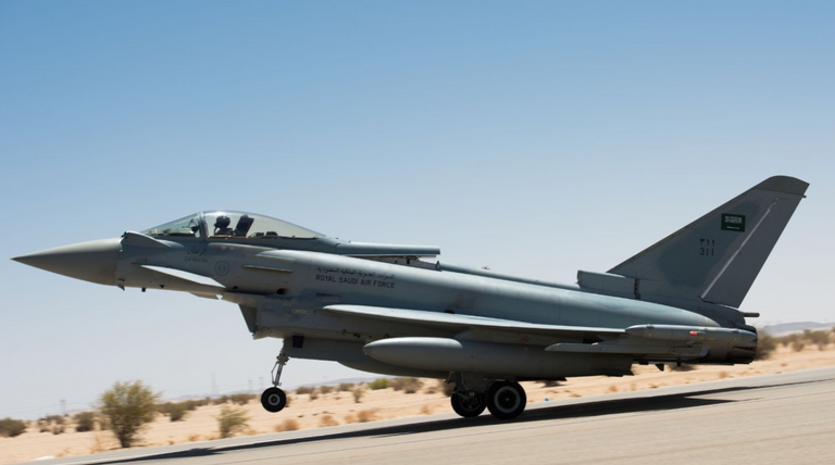 القوات الجوية السعودية في تمرين