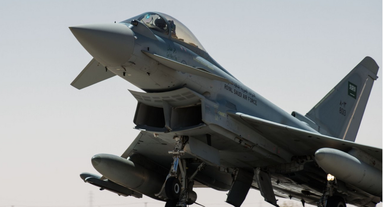 القوات الجوية السعودية في تمرين