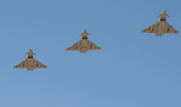 القوات الجوية السعودية في تمرين