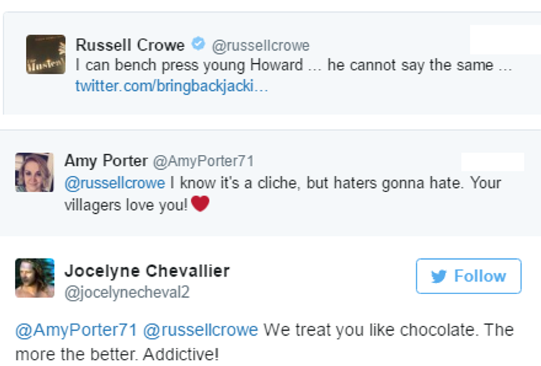 الممثل راسل كرو