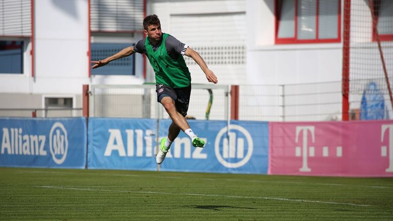 مولر في مواجهة ريال مدريد في 2014