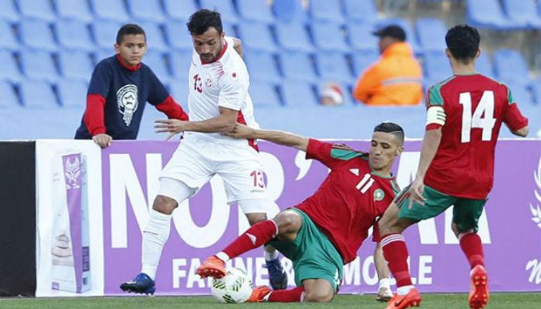 المنتخب المغربي أمام تونس