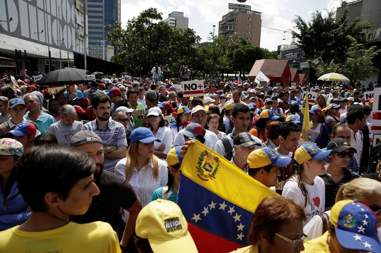 جانب من جلسة المحكمة العليا بفنزويلا