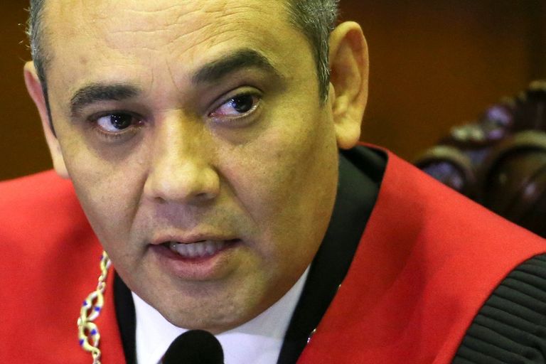 جانب من جلسة المحكمة العليا بفنزويلا