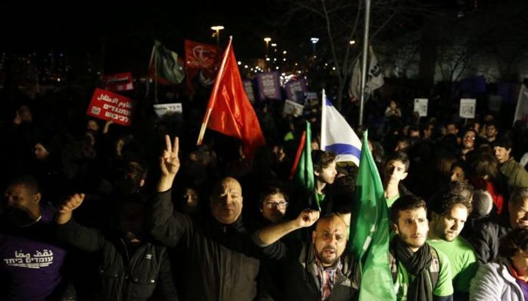 مئات يتظاهرون في القدس احتجاجا على الاحتلال الإسرائيلي