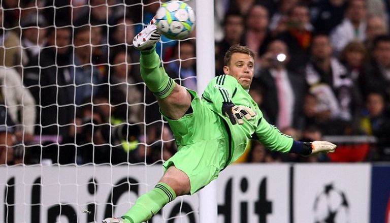 صورة لأنشيلوتي من المؤتمر الصحفي