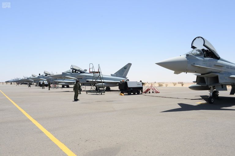 مناورات التمرين الجوي السعودي السوداني المشترك