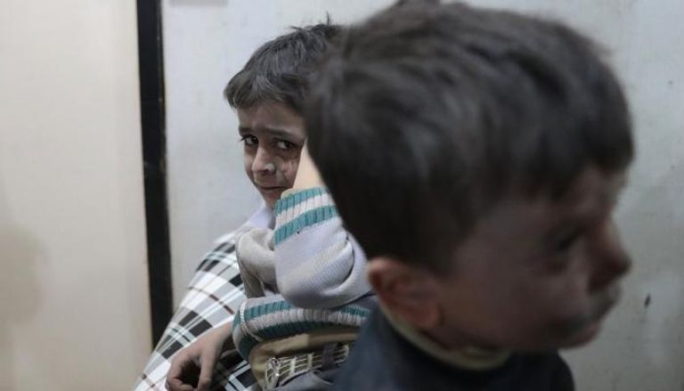 أطفال سوريا من ضحايا هجوم إدلب