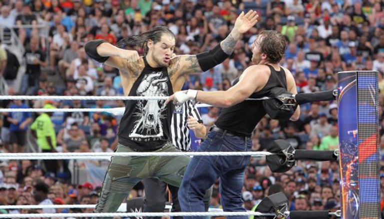 دين أمبروز بعد فوزه بالنزال