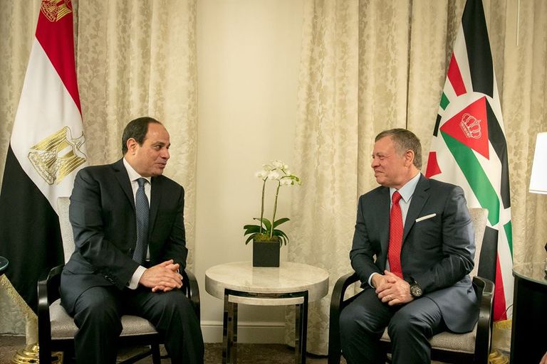 لقاء السيسي وترامب