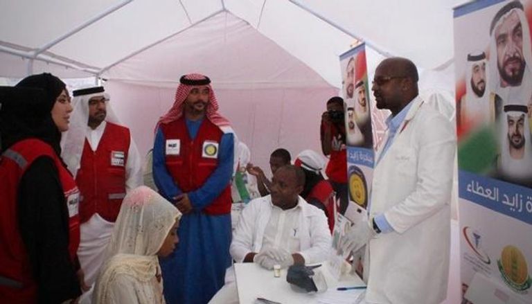  افتتاح مستشفى الإمارات الميداني المتحرك في زنجبار