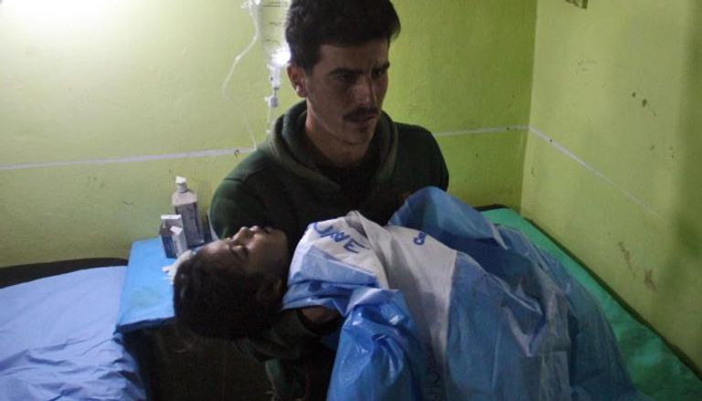 إحدى ضحايا هجوم إدلب