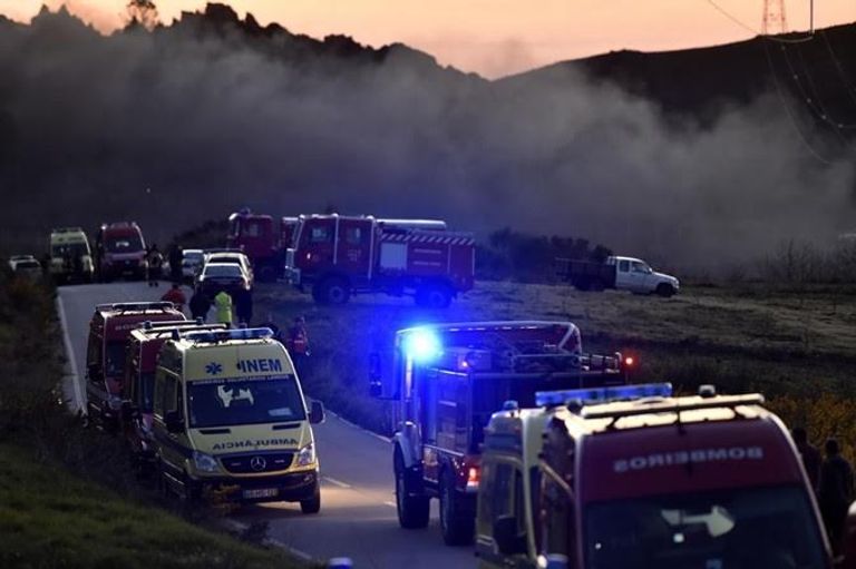 صورة من موقع الانفجار