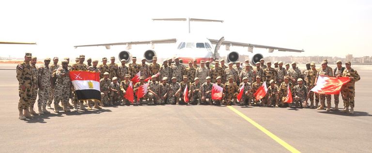 القوات المشاركة في التدريبات. صفحة المتحدث العسكري