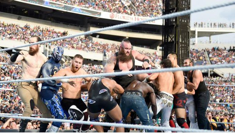 نزال أندريه ذا جاينت