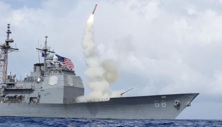 البحرية الأمريكية أطلقت 59 صاروخا على قاعدة سورية