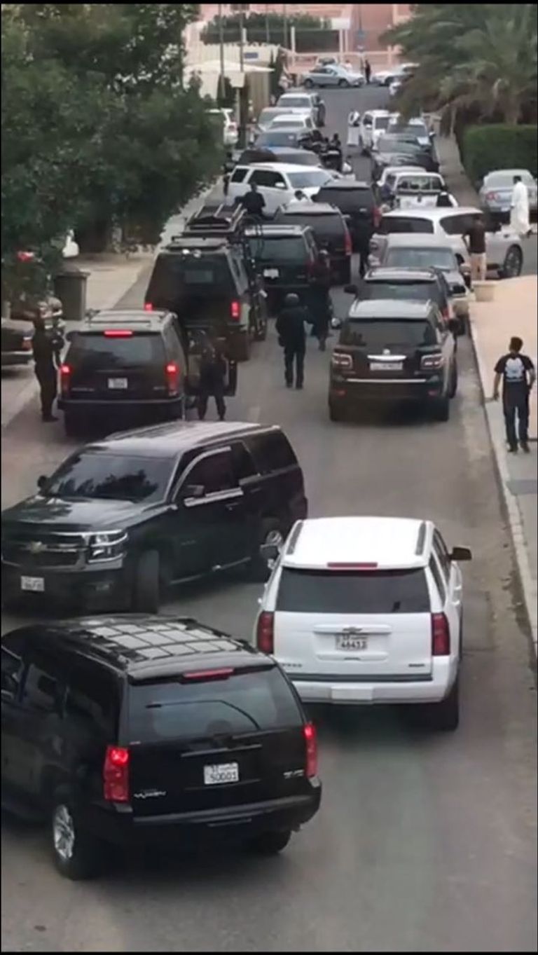 الأجهزة الأمنية الكويتية تداهم منزل المتهم