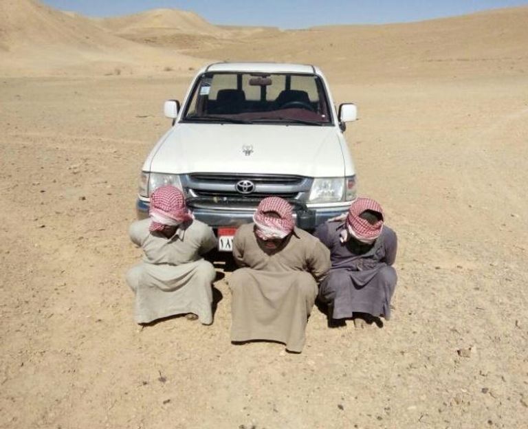 المضبوطون في مداهمات الجيش المصري بسيناء