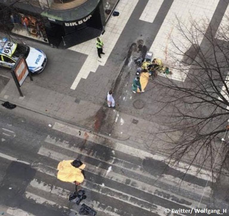 موقع حادث الدهس