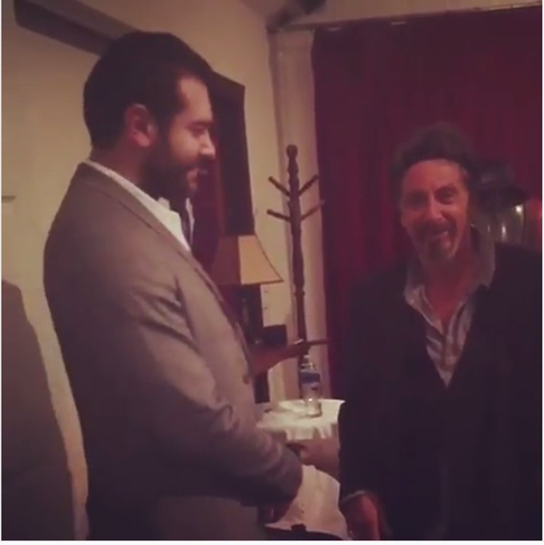 آل باتشينو وعمرو يوسف