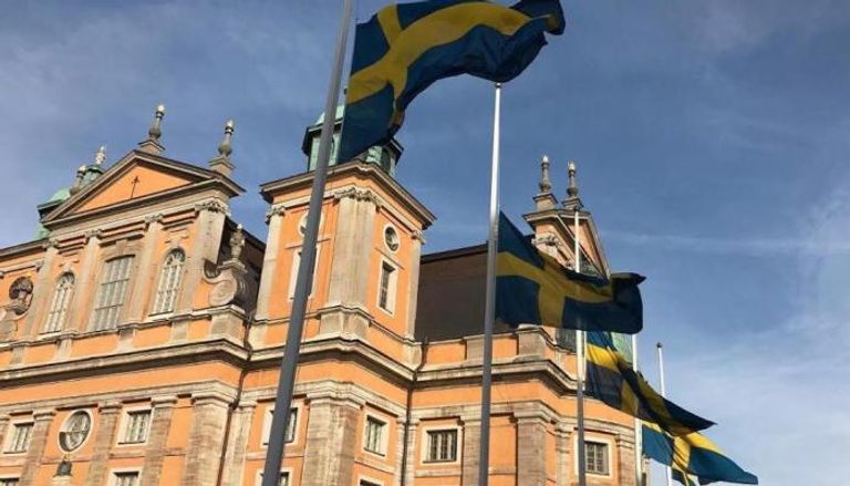 تنكيس أعلام السويد