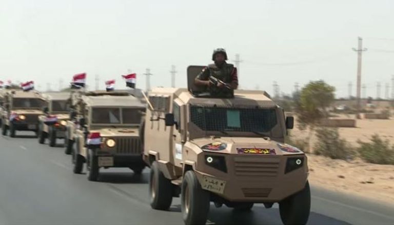 الرئيس المقوات الجيش لتأمين المصري عبد الفتاح السيسي