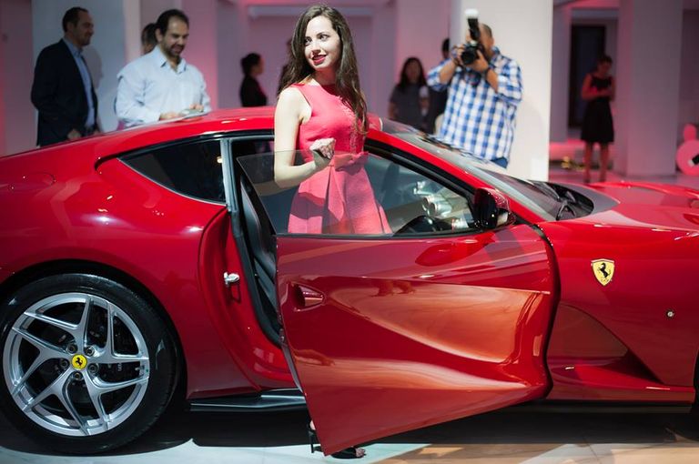 حفل إطلاق فيراري سوبر فاست بدبي (ديجيتال إنك ميديا)