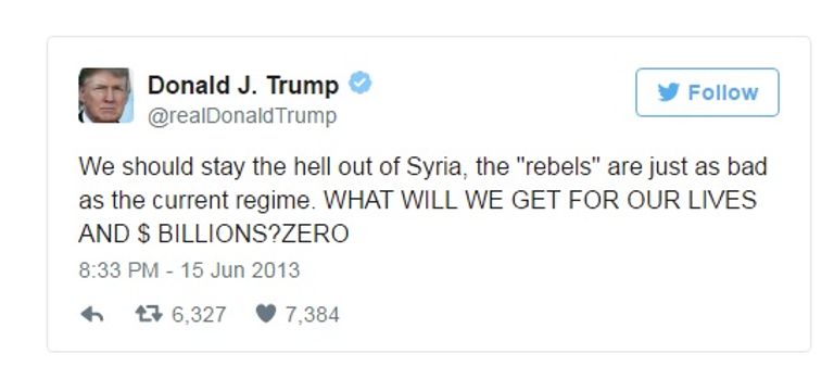 الرئيس الأمريكي دونالد ترامب