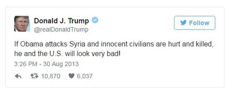 الرئيس الأمريكي دونالد ترامب