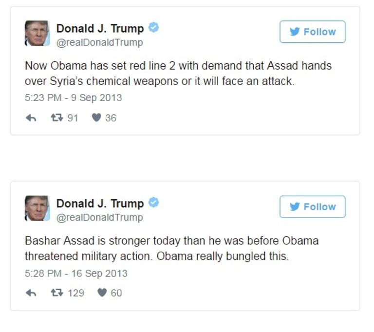 الرئيس الأمريكي دونالد ترامب