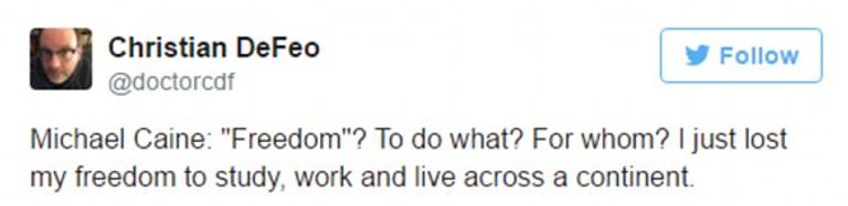 النجم الإنجليزي مايكل كين